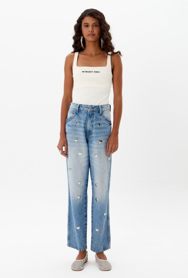 Calça Jeans Tapered High - MYF