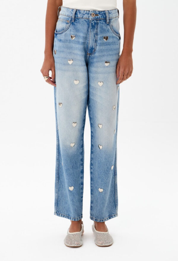 Calça Jeans Tapered High - MYF - Image 2